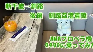 JRより早いし安い!? 新千歳&rarr;釧路30分の空飛ぶ爆走便！ANAプロペラ機Q400の着陸が凄すぎた&hellip;