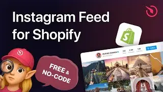 How to add Instagram Feed to Shopify website [FREE]