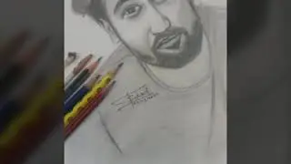 Vicky kaushal sketch || Beginners || Pencil sketch #vickykaushal #sketch