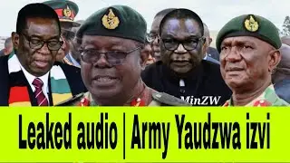 Leaked audio | Army Yotanga kuita action  | ED must go