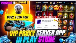 How to download VIP PROXY SERVER in FREE FIRE 🔥 🔥 FREE PROXY SERVER in FREE FIRE 