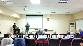TÜFAD İSTANBUL ŞUBESİ GENİŞLETİLMİŞ ŞUBE YÖNETİM KURULU TOPLANTISI 25.03.2025