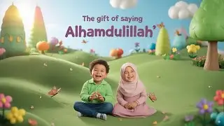 Kids Cartoon | Why Do We Say Alhamdulillah? | Beautiful Islamic Lesson for Kids | Kids poem song 