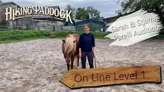 Sarah and Stjarna Parelli Audition On Line Level 1 | passed