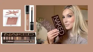 GRWM Old vs New Naked Palette, Fenty Cheek Suede Blush and Sephora Collection Cream Lip Stain