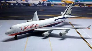 Reviewing the 1/500 Boeing 747-400 (Canadian Airlines) by Herpa 512183