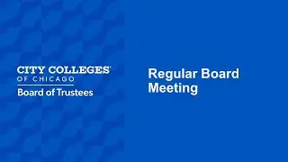 Regular Board Meeting October 9th, 2025