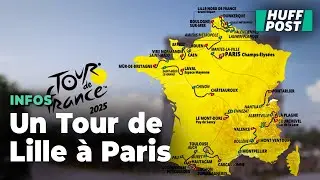 Le parcours du Tour de France 2025 en intégralité