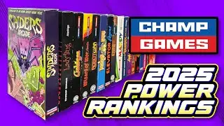 2025 Champ Games Power Rankings - John Champeau Atari 2600 Classics & Fresh Additions!