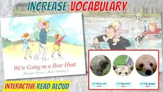 We're Going on a Bear Hunt Read Aloud Book | Bedtime Stories for Toddlers and Kids | Learn New Words