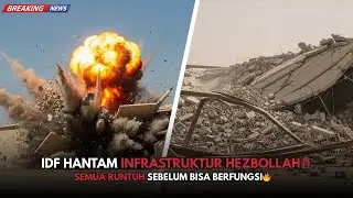 IDF GERAK CEPAT HANTAM INFRASTRUKTUR HEZBOLLAH‼️ SEMUA RUNTUH SEBELUM BISA BERFUNGSI🔥