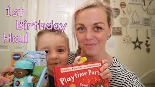 1ST BIRTHDAY HAUL / 4 YEAR OLD TAKES OVER CHANNEL / FIRST BIRTHDAY GIFT IDEAS