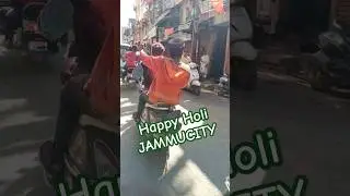 Happy Holi Jammu City#virat #holi #jammu #blogs