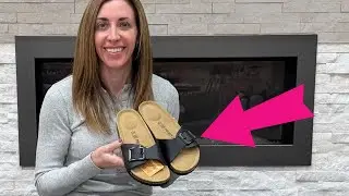 Лучшие черные сандалии с одной лямкой | Стильные и удобные находки Amazon 2026 года