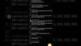 Draw home usin python tkinter 