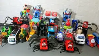 UPGRADE RC LIGHTING MCQUEEN, BUS TAYO, TANK TRANSFORMER, KERETA THOMAS LIGHTING 3