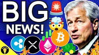 🚨ГРАНДИОЗНОЕ КРИПТОШАГОВОЕ ДВИЖЕНИЕ JPMORGAN! ОБЕСПЕЧЕНИЕ КРЕДИТОВ В БИТКОИНАХ И ЭФИРАХ!