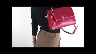 Soft genuine leather hanbag 2019721A by Giorgio Ferretti / Сумка женская кожаная