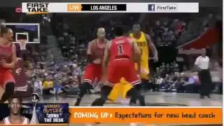 ESPN First Take  Jimmy Butler Talks About Derrick Rose on First Take