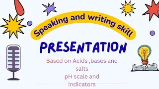 Acid, base and salt presentation  #science #experiment #chemistry