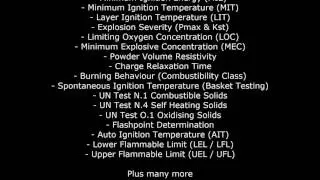 Minimum Ignition Temperature (MIT)