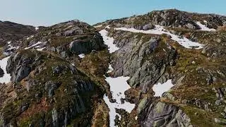 La Norvège vue du ciel