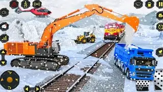 Train Station Building Train Track Construction Games Simulator
