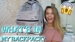 WHAT'S IN MY BACKPACK?