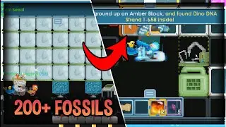 Extracting 200+ Dinosaur Items│Growtopia