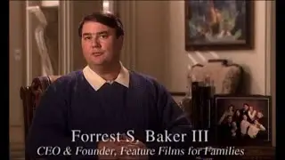 Forrest S. Baker III PSA and plug for Films for Families.