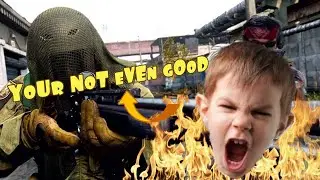 TOXIC KID GETS HEATED OVER NOTHING!//MODERN WARFARE