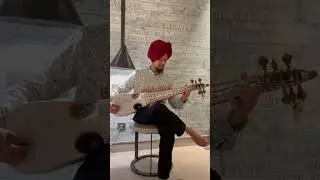 Soft light, soulful sound || Rabab Short Alaap. #music #rababmusic