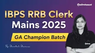 IBPS RRB Clerk Mains GA Champion Batch 2025