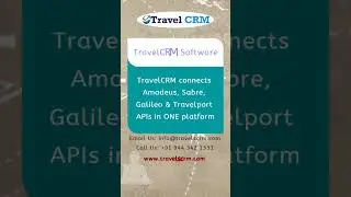 TravelCRM Software &ndash; Book flights, hotels, cars & tours with Amadeus, Sabre, Galileo &Travelport API