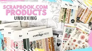 Распаковка новых товаров от Scrapbook.com | Декабрь 2025