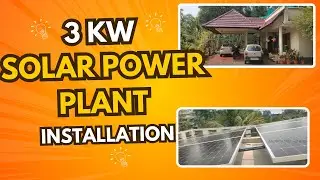 3 kw solar power plant installtion at muttuchira | Murickens Group