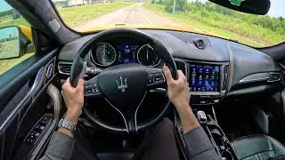 2019 Maserati Levante Trofeo (590 HP) - POV Test Drive 