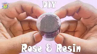 Rose Dip Into Resin | Rose Paperweight DIY | Resin Craft DIY | Arnab LHT Rose & Resin