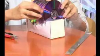 Talking Organics: How To Make a CD Rack... With CDs!
