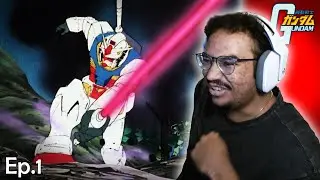 Starting Mobile Suit Gundam! | Episode 1 REACTION / REVIEW