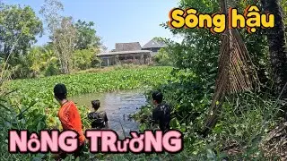 A day of fishing experience at Song Hau Farm.