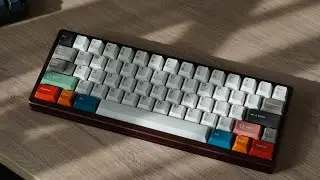 BD60 graystudio with Cherry Nixies (Lubed& filmed) typing sound