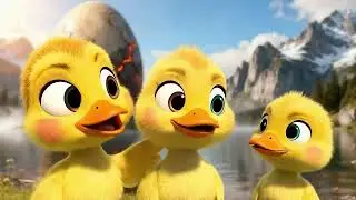 The Giant Egg Mystery 🥚 | Funny Ducklings Adventure for Kids | Cute Duck Cartoon
