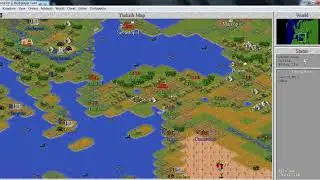 Civilization 2 WW2 scenario. Turks. Deity. Very very hard
