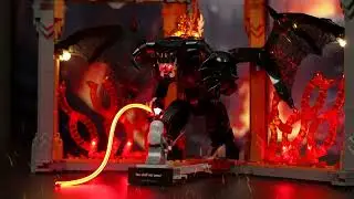 Light up your Lego Balrog Book Nook with BRIKSMAX! 🔥🐲 #lotr #briksmax #lego #legoled