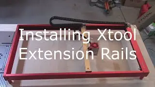 Installing the Xtool Extension and drag chain