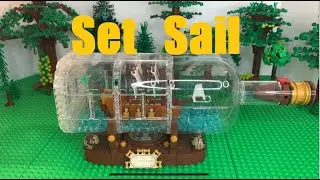 LEGO Ship in a bottle review. Set 21313