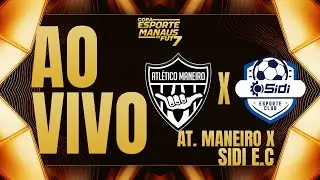 ATLÉTICO MANEIRO X SIDI ESPORTE CLUB | AO VIVO | 3ª RODADA DA COPA ESPORTE MANAUS DE FUT 7 2025