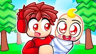 Кэш усыновляет РЕБЕНКА в Roblox!