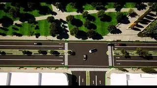 Animacion 3d vialidad